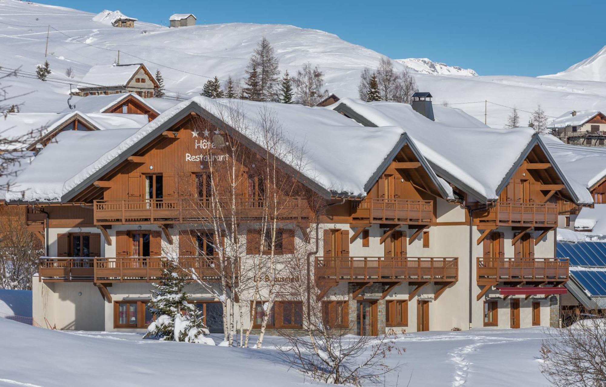 Chalet-Hotel Le Beausoleil, The Originals Relais Fontcouverte-la-Toussuire 외부 사진
